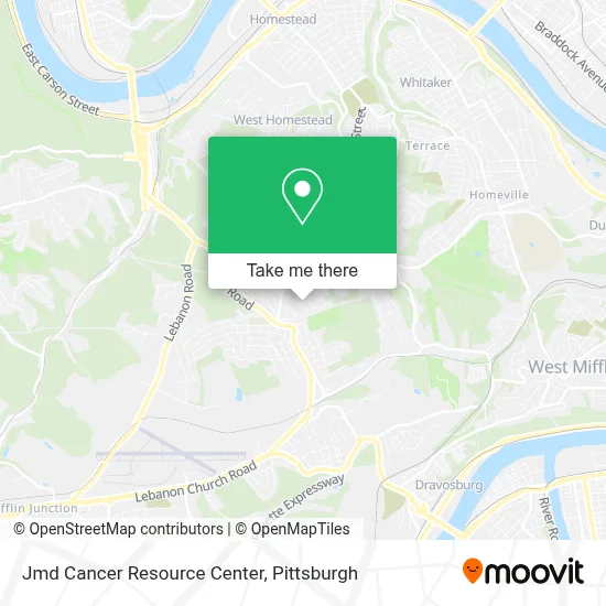 Jmd Cancer Resource Center map