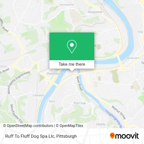 Ruff To Fluff Dog Spa Llc map