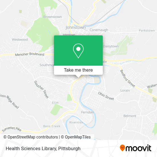 Health Sciences Library map