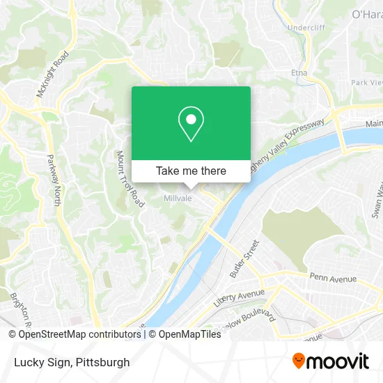 Lucky Sign map