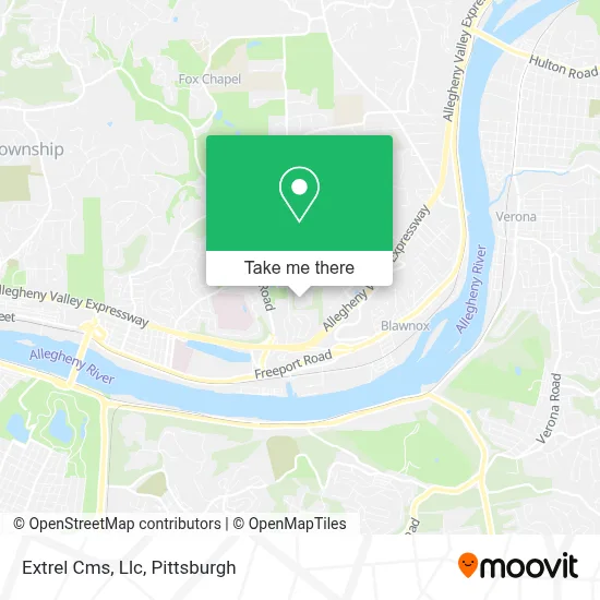 Extrel Cms, Llc map