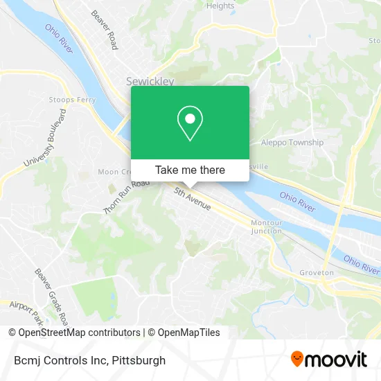 Bcmj Controls Inc map