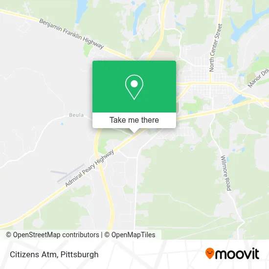 Citizens Atm map