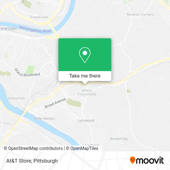 At&T Store map