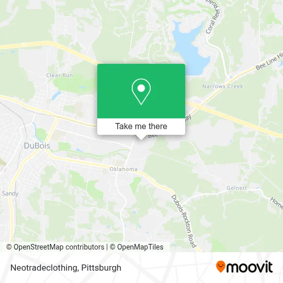 Neotradeclothing map