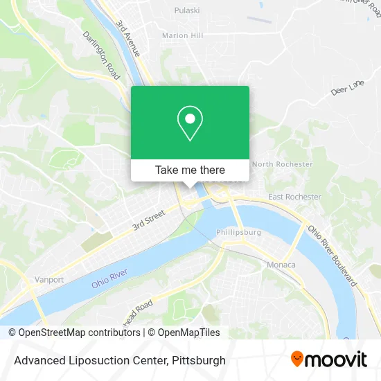 Advanced Liposuction Center map