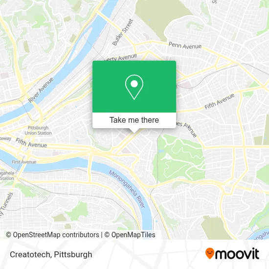 Creatotech map