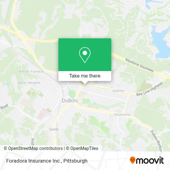 Foradora Insurance Inc. map
