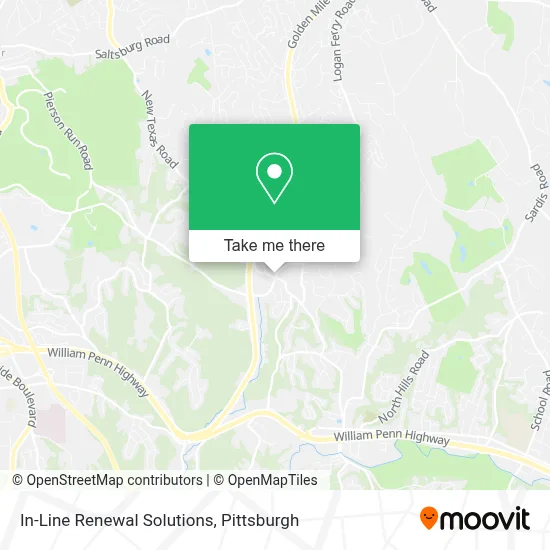 In-Line Renewal Solutions map