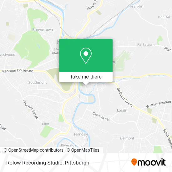 Rolow Recording Studio map
