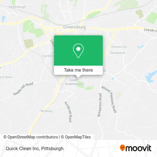 Quick Clean Inc map