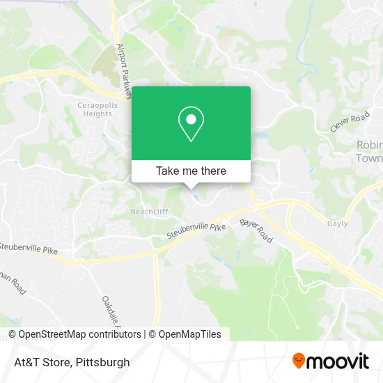 At&T Store map