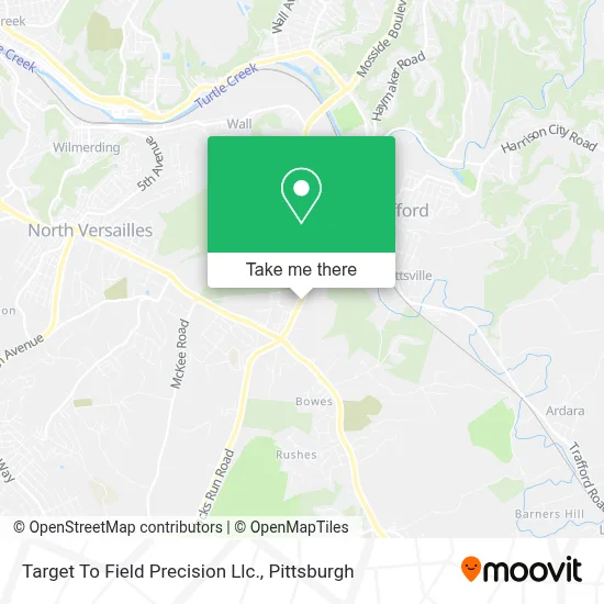 Target To Field Precision Llc. map