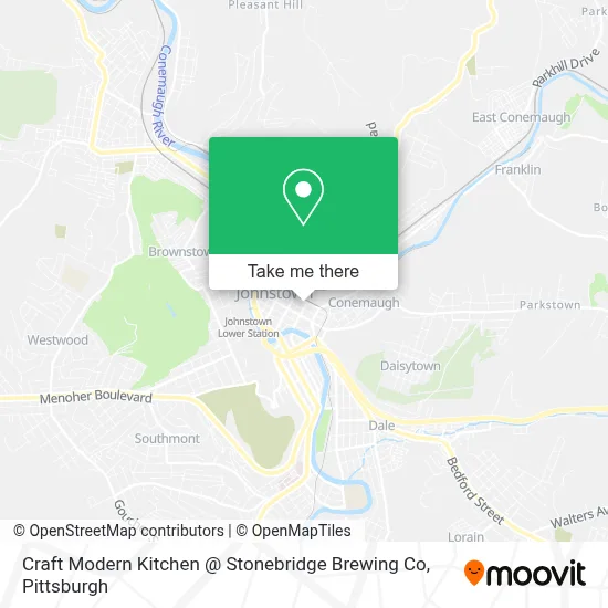 Craft Modern Kitchen @ Stonebridge Brewing Co map