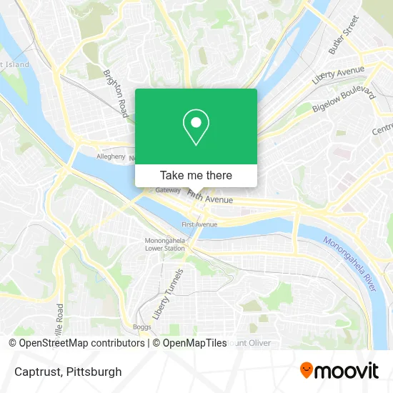 Captrust map