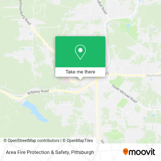 Area Fire Protection & Safety map