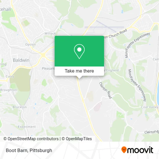 Boot Barn map