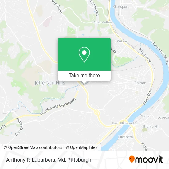 Anthony P. Labarbera, Md map