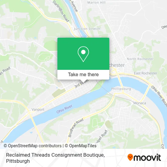 Reclaimed Threads Consignment Boutique map