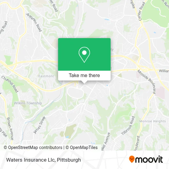Waters Insurance Llc map