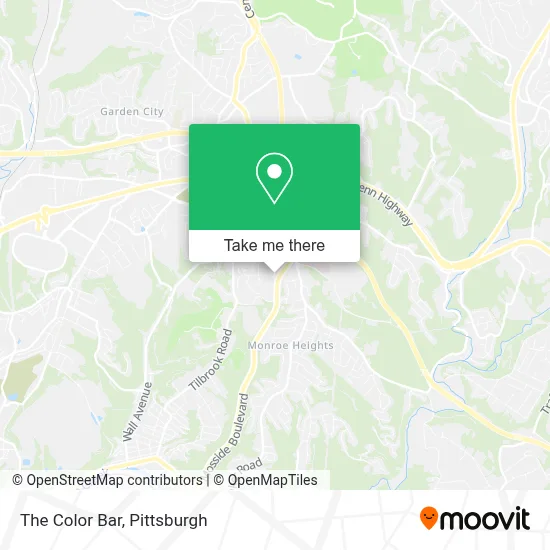 The Color Bar map