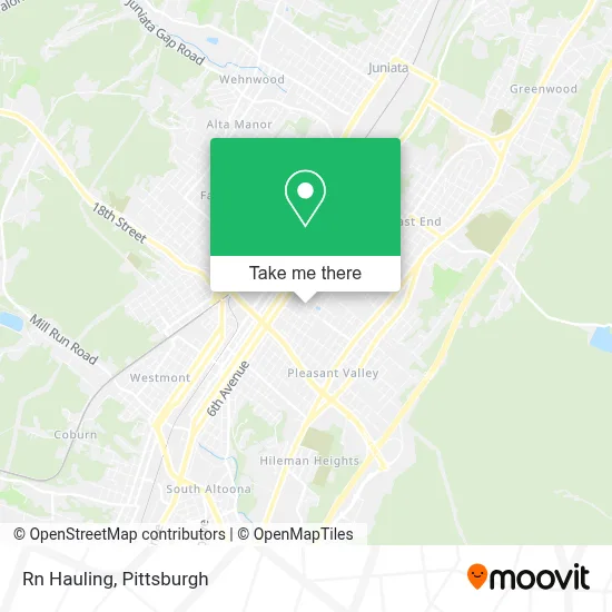 Rn Hauling map