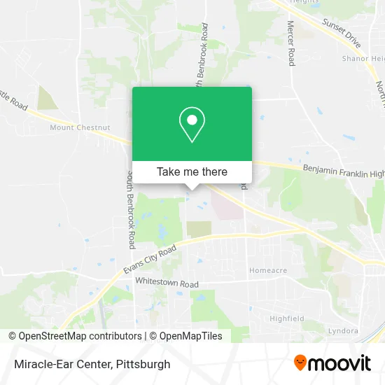 Miracle-Ear Center map