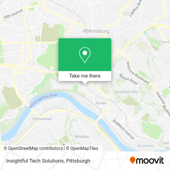 Insightful Tech Solutions map