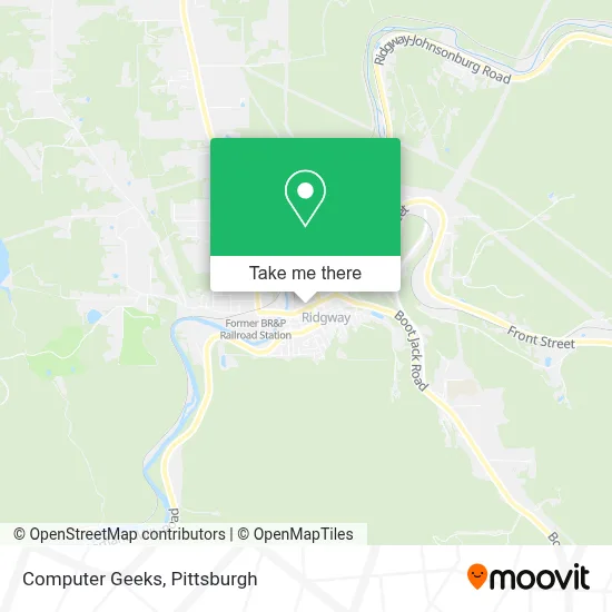 Computer Geeks map