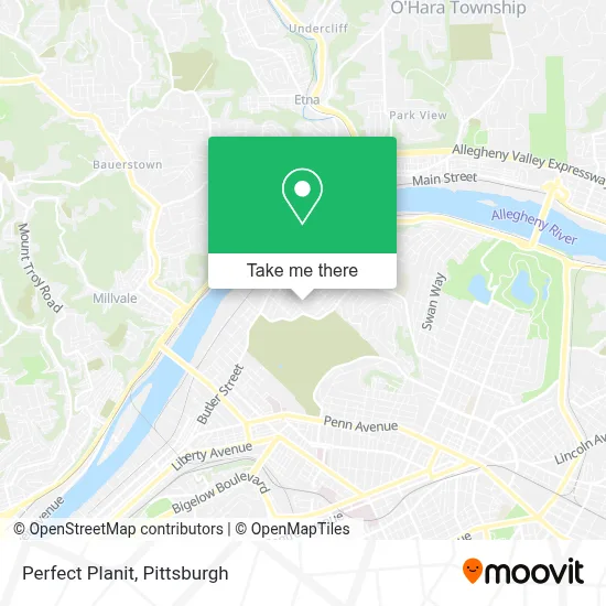Perfect Planit map