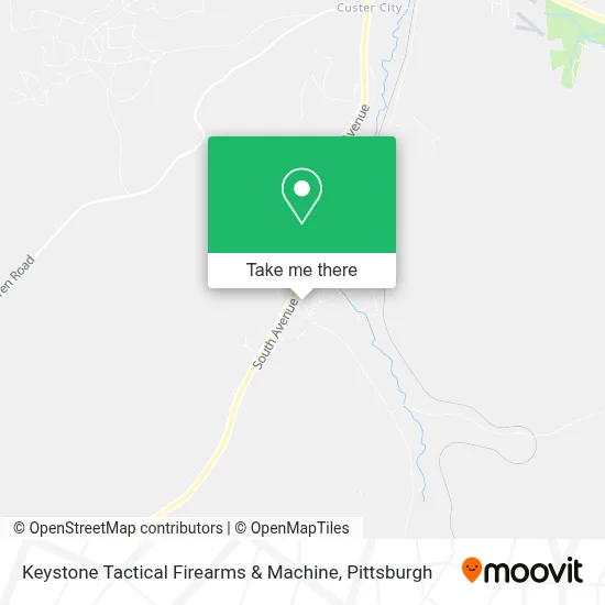 Keystone Tactical Firearms & Machine map