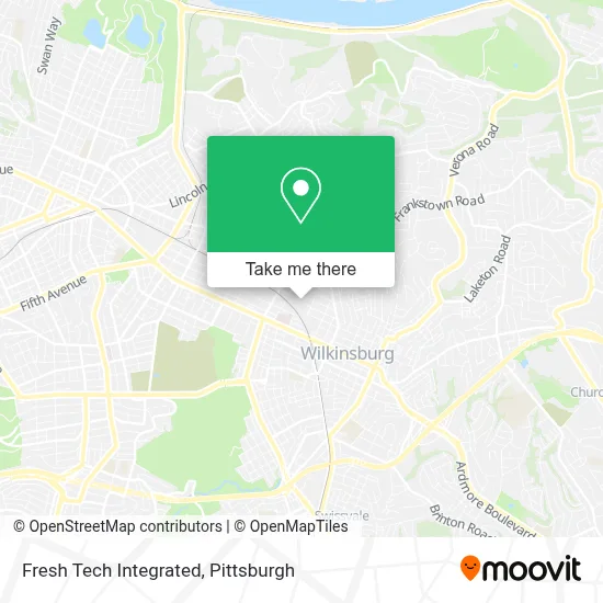 Fresh Tech Integrated map
