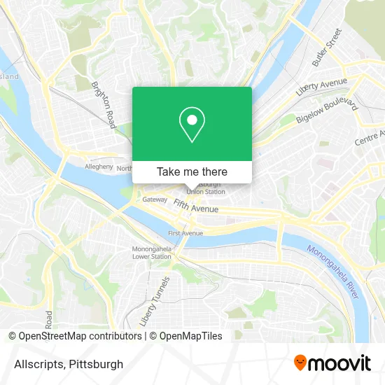Allscripts map