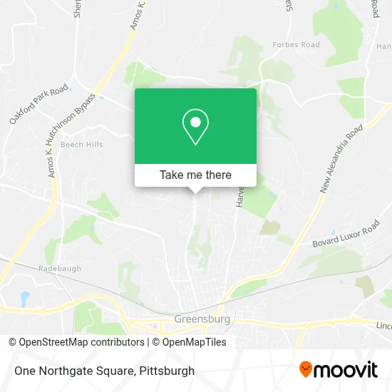 One Northgate Square map