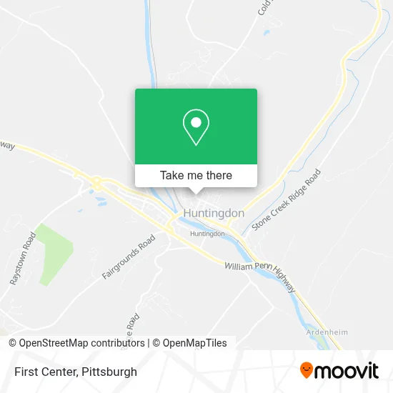 First Center map