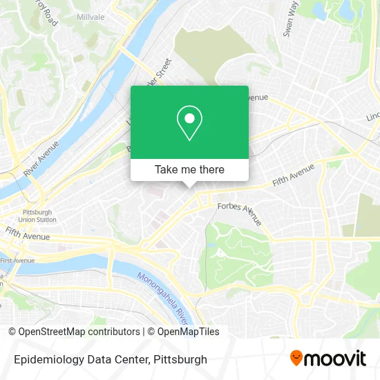 Epidemiology Data Center map