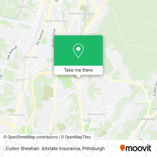 Cullen Sheehan: Allstate Insurance map