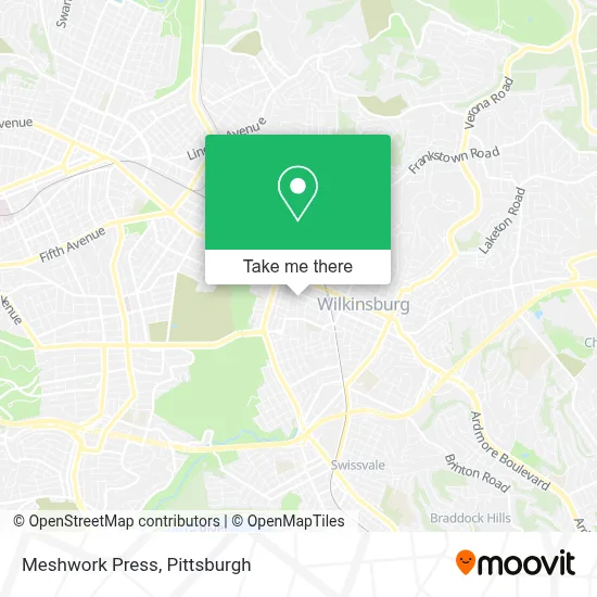 Meshwork Press map