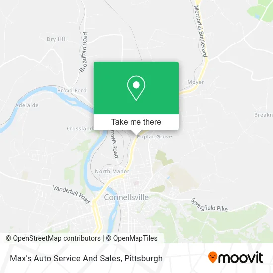 Max's Auto Service And Sales map