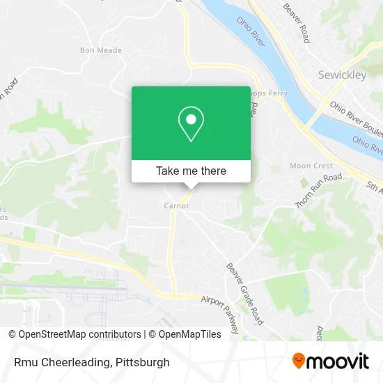 Rmu Cheerleading map