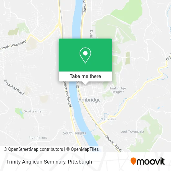 Trinity Anglican Seminary map