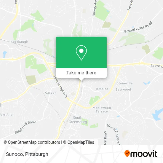 Sunoco map
