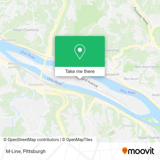 M-Line map