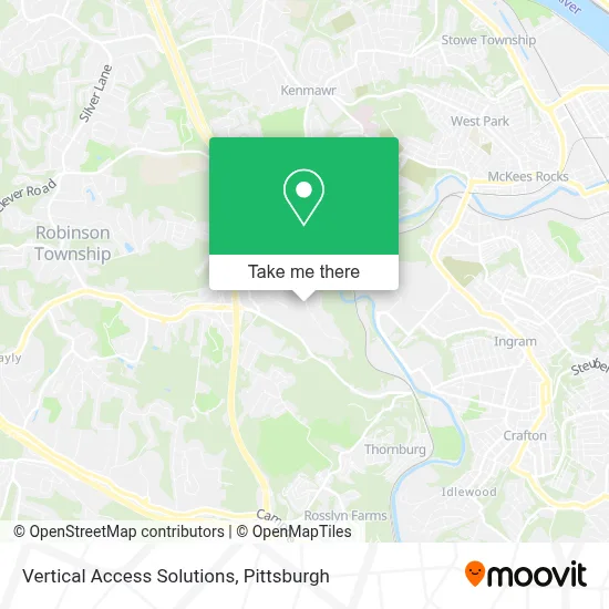 Vertical Access Solutions map