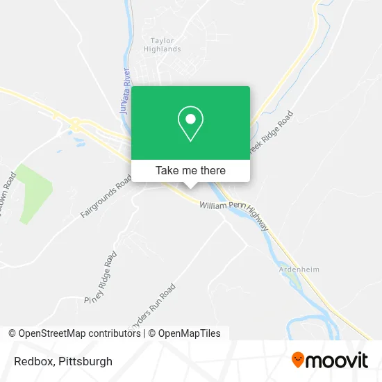 Redbox map