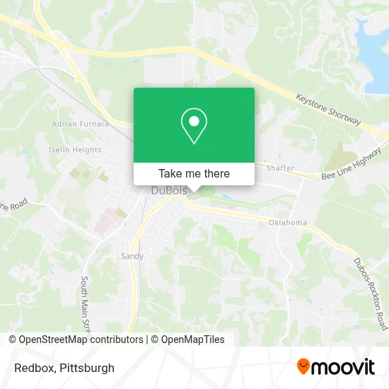 Redbox map