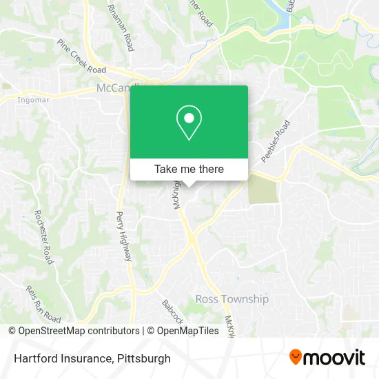 Hartford Insurance map