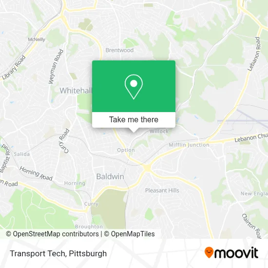 Transport Tech map