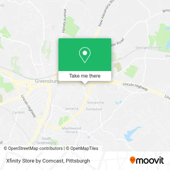 Xfinity Store by Comcast map