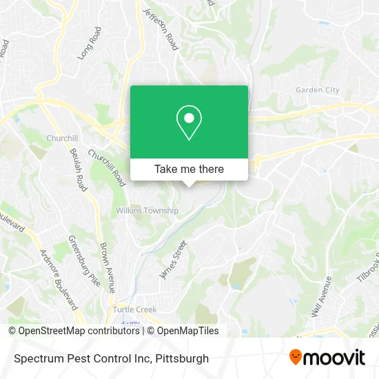 Spectrum Pest Control Inc map